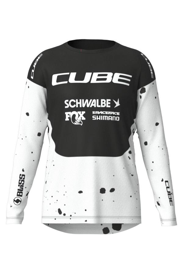 CUBE MTB WS Trikot X Factory Racing langarm Gr&ouml;&szlig;e: XXXL (46)