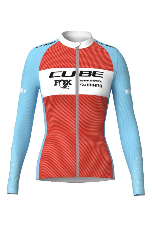 CUBE ROAD/XC WS Trikot X Factory Racing langarm Gr&ouml;&szlig;e: XXXL (46)