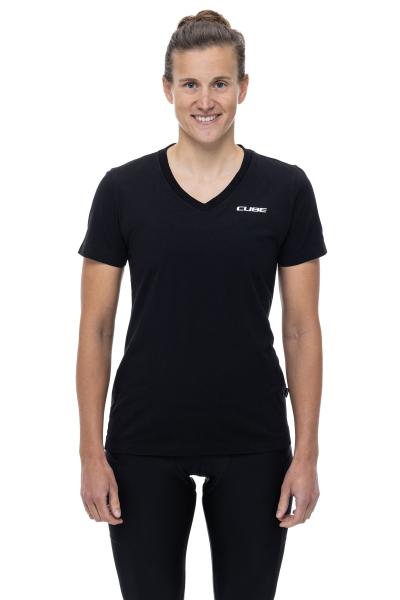 CUBE Organic WS T-Shirt V-Neck Gr&ouml;&szlig;e: L (40) Produktbild 2