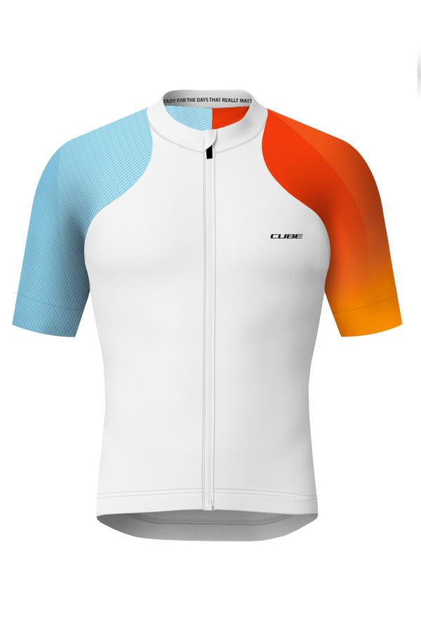CUBE ROAD/XC Trikot TEAMLINE kurzarm Gr&ouml;&szlig;e: XXXL