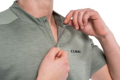 CUBE Trikot Half Zip CMPT kurzarm Gr&ouml;&szlig;e: XS Produktbild 3