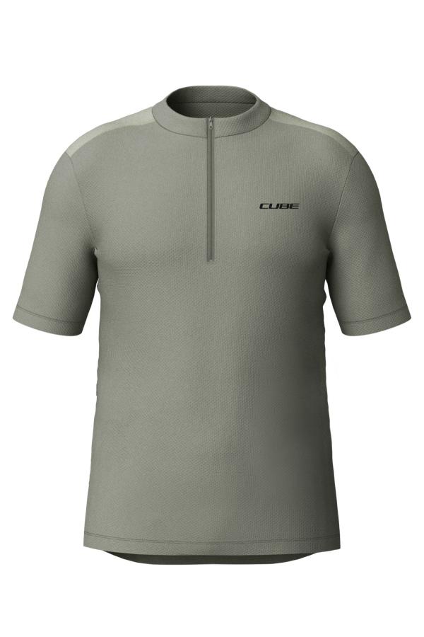 CUBE Trikot Half Zip CMPT kurzarm Gr&ouml;&szlig;e: XXXL