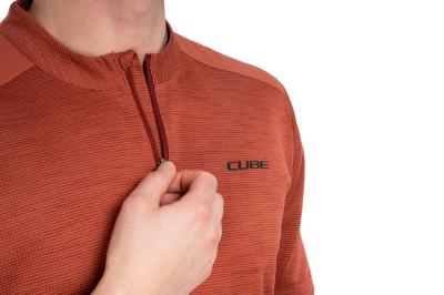 CUBE Trikot Half Zip CMPT kurzarm Gr&ouml;&szlig;e: S Produktbild 2