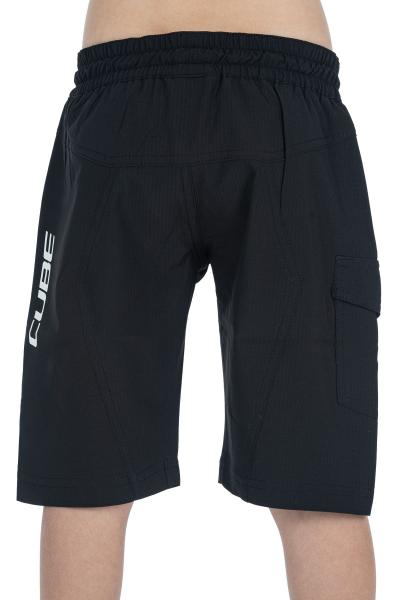 CUBE ROAD/XC Baggy Shorts ROOKIE Gr&ouml;&szlig;e: XXS (86/92) Produktbild 2
