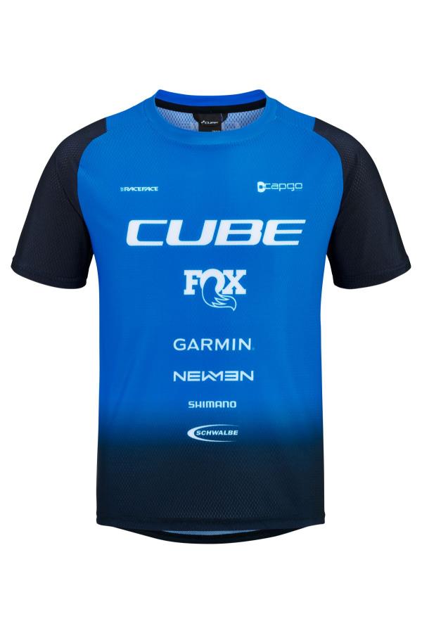 CUBE VERTEX Trikot ROOKIE X Actionteam kurzarm Gr&ouml;&szlig;e: XS (98/104)