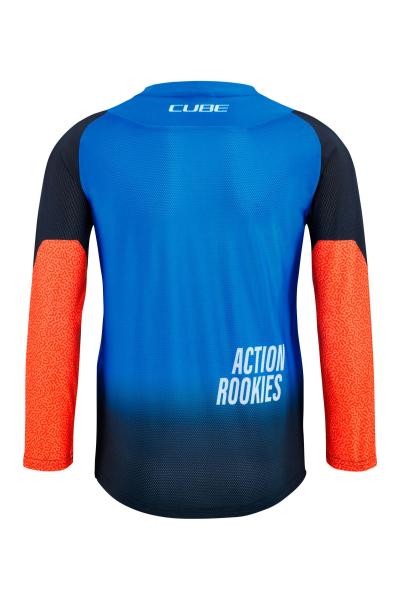 CUBE VERTEX Trikot ROOKIE X Actionteam langarm Gr&ouml;&szlig;e: M (122/128) Produktbild 1
