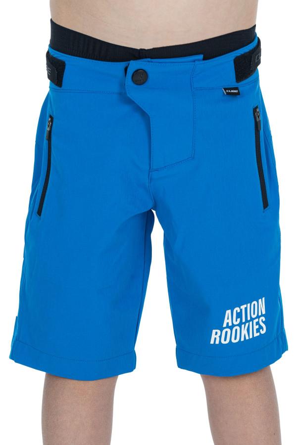 CUBE VERTEX Baggy Shorts ROOKIE X Actionteam inkl. Innenhose Gr&ouml;&szlig;e: XXS (86/92)