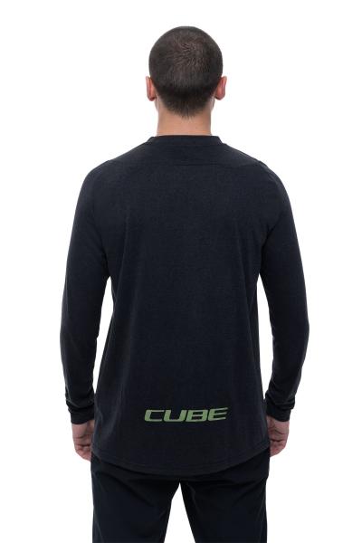 CUBE MTB Rundhalstrikot FLOW langarm Gr&ouml;&szlig;e: S Produktbild 3
