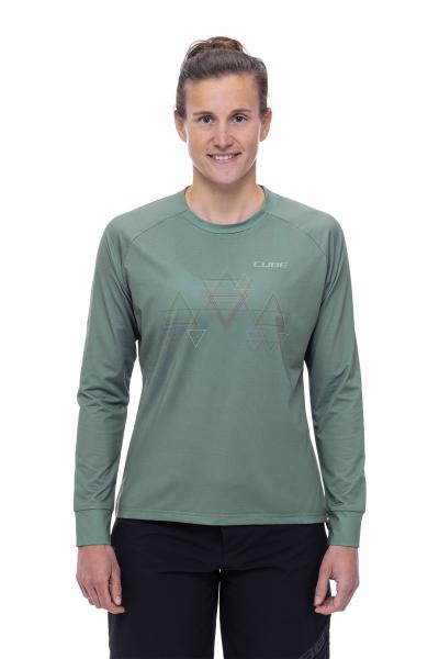 CUBE MTB WS Rundhalstrikot langarm Gr&ouml;&szlig;e: L (40) Produktbild 2