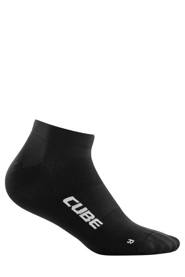 CUBE Socke Low Cut ROAD/XC Blackline Gr&ouml;&szlig;e: 40-43