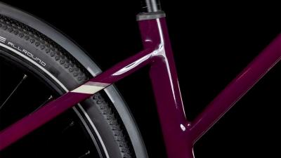 Cube Nuride Hybrid SLX 800 Allroad amarone'n'lunar Gr&ouml;&szlig;e: Trapeze 54 cm Produktbild 4