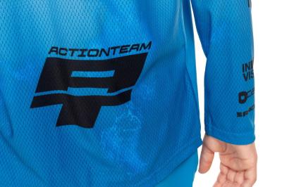 CUBE MTB Trikot ROOKIE X Actionteam langarm Gr&ouml;&szlig;e: L (134/140) Produktbild 4