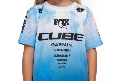 CUBE MTB Trikot ROOKIE X Actionteam kurzarm Gr&ouml;&szlig;e: L (134/140) Produktbild 2